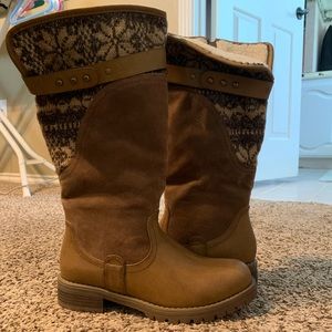 Mil Luk sherpa lined boots